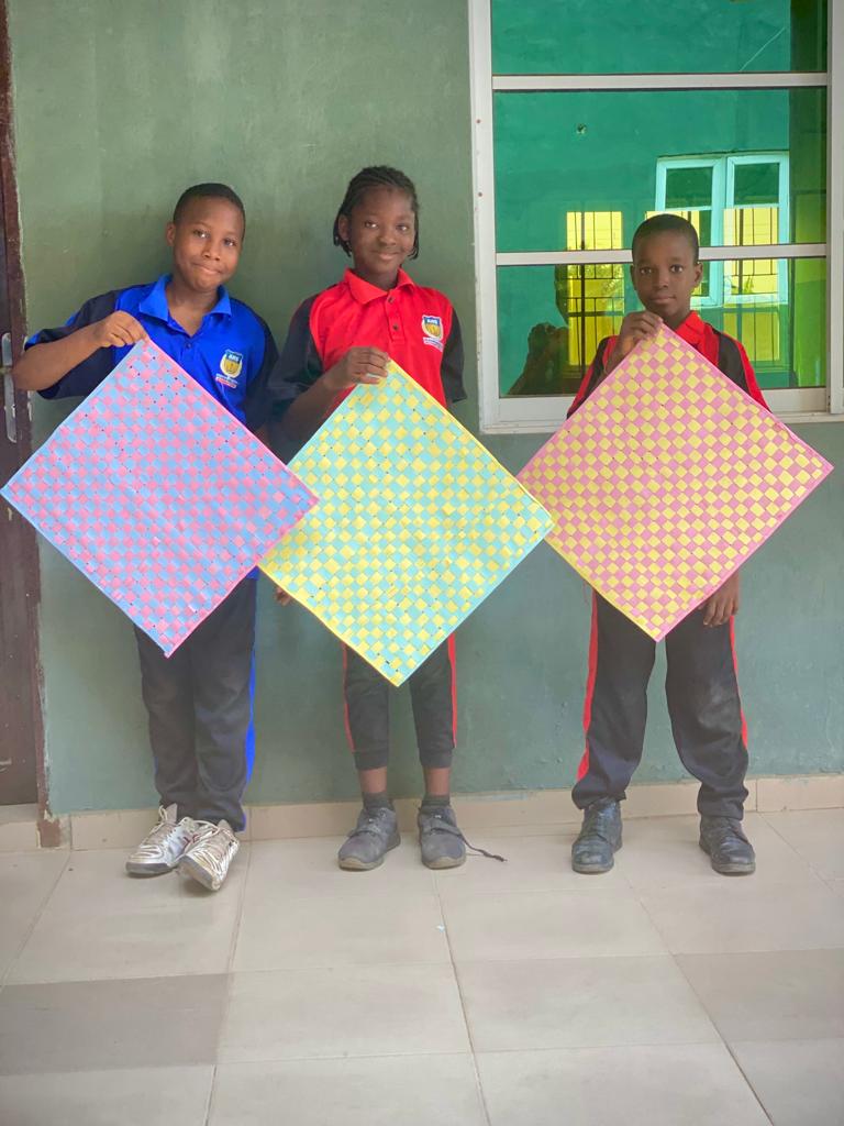 Creative art works to allows students to experiment, explore ideas, and think outside the box